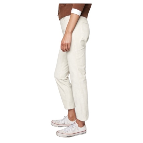 Nili Lotan Ivory Bradford Corduroy Pants - Picture 2 of 10